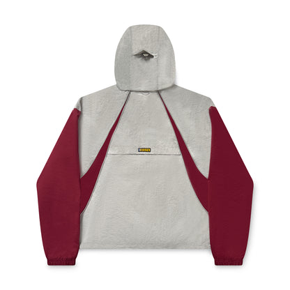 GULLYGUY JACKET - BURGUNDY/LIGHT GREY