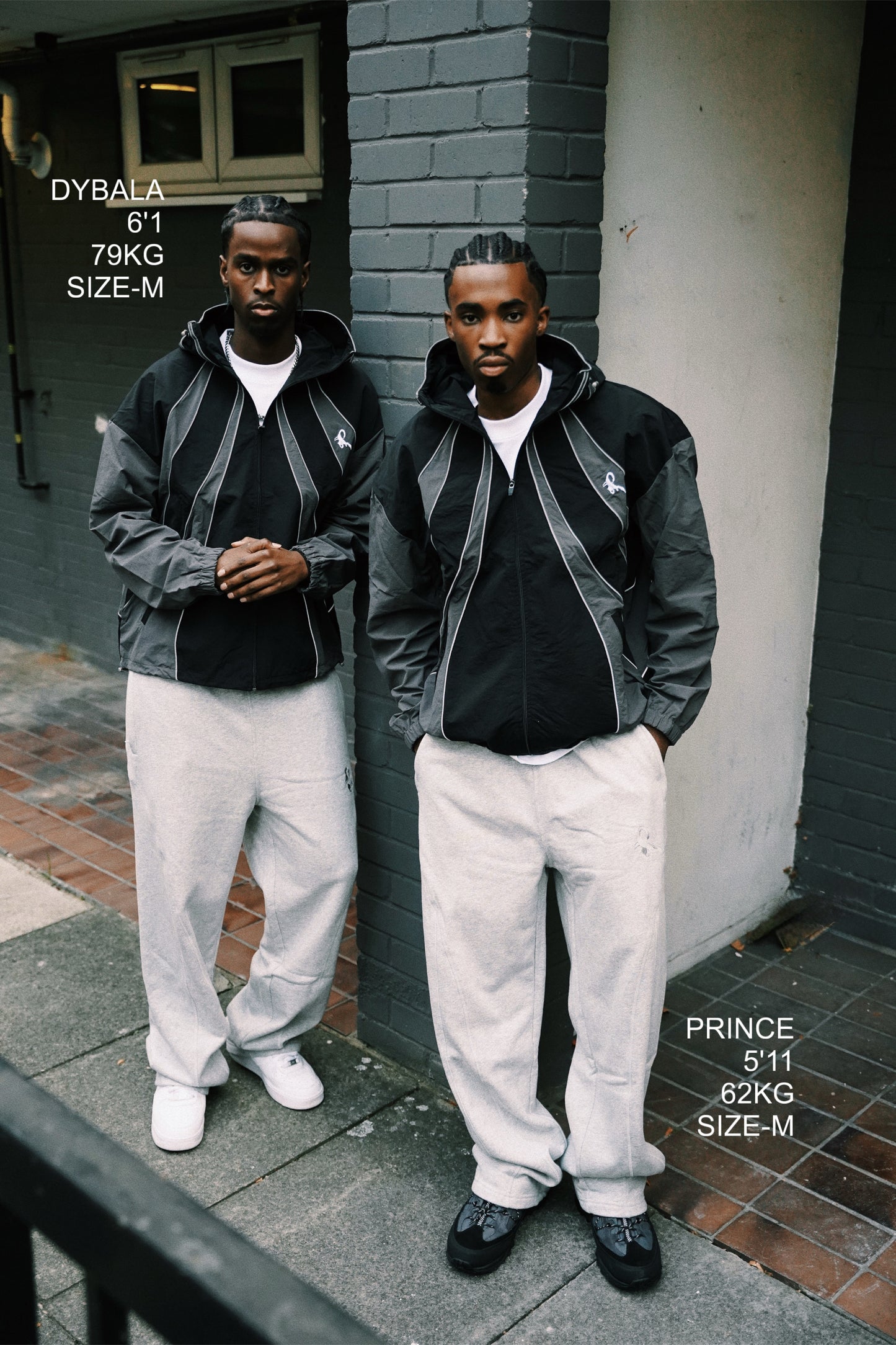 GULLYGUY JACKET - BLACK/GREY